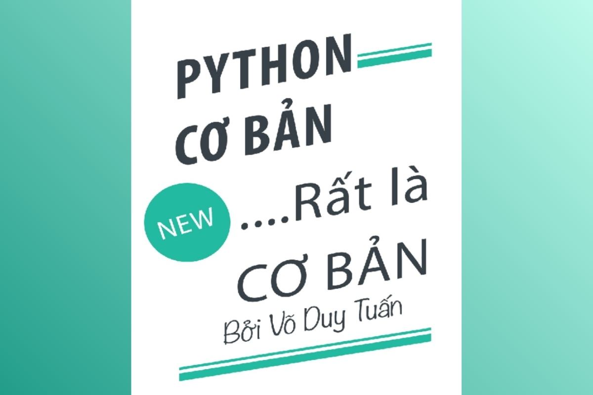 Giáo trình Python cho người mới bắt đầu