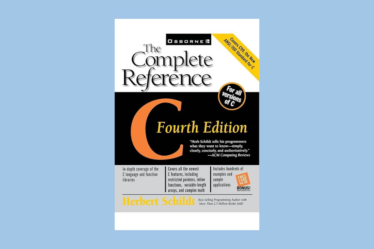 C: The Complete Reference – Herbert Schildt