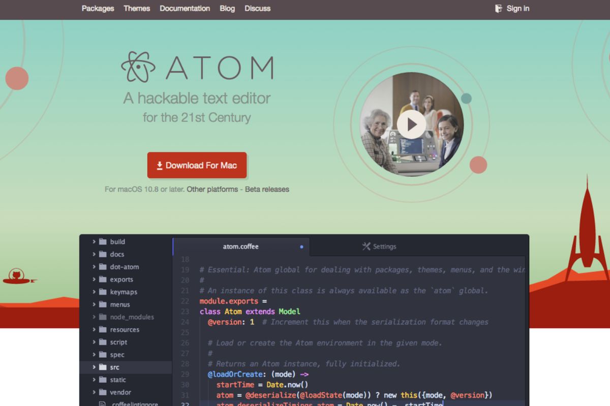 Top 5 phần mềm lập trình web HTML đỉnh cao hiện nay - Atom